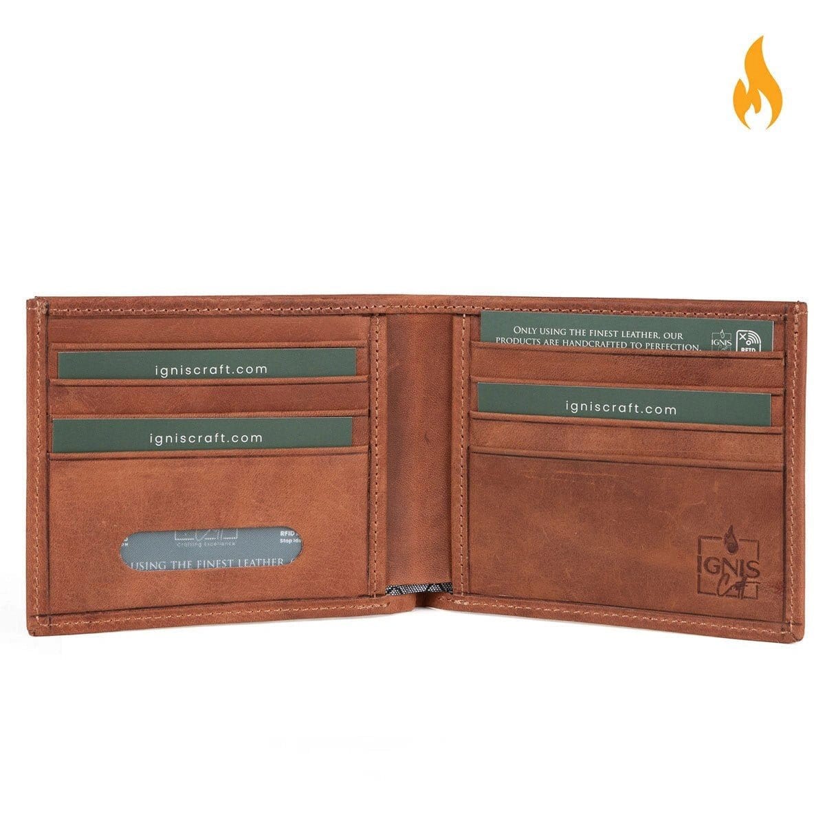 Elegant money clips for weddings Cowhide Leather Passport Covers & Wallets with a Rustic Western LookBifold RFID Best men's wallet 2024 | Soloist Amber