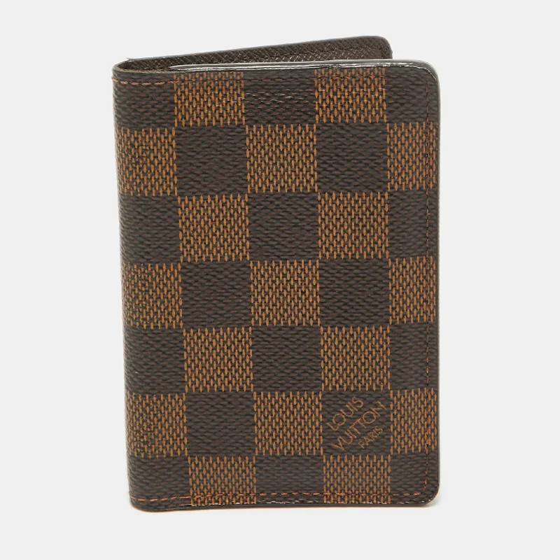 Top-rated money clips for everyday use Leather Passport Covers & Wallets with Handmade Stitching for Luxury TravelersLouis Vuitton Damier Ebene Canvas Pocket Organizer Top-rated money clips for everyday use Leather Passport Covers & Wallets with Handmade Stitching for Luxury TravelersLouis Vuitton Damier Ebene Canvas Pocket Organizer