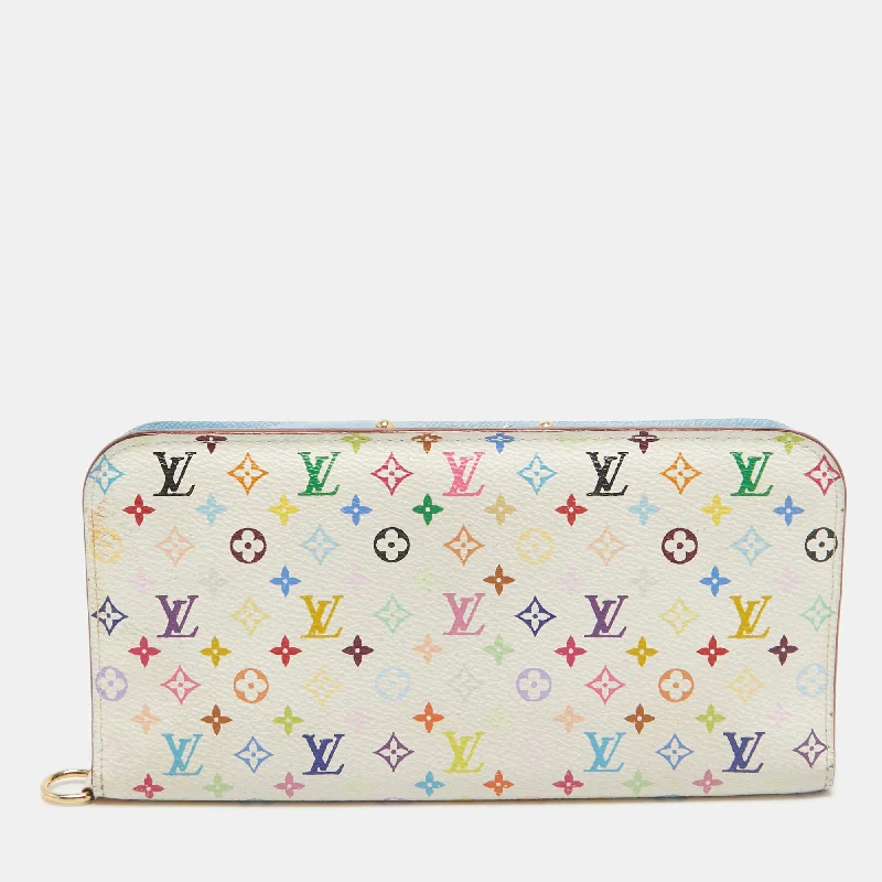 Best money clips for cash and cards Vegan Leather Passport Covers & Wallets for Environmentally Conscious PeopleLouis Vuitton White Monogram Multicolore Insolite Wallet