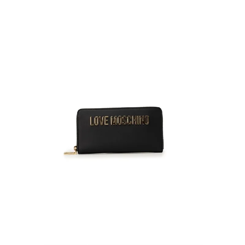 Eco-friendly money clips made from sustainable materials Cowhide Leather Passport Covers & Wallets with a Rustic Western LookLove Moschino  Polyethylene Men's Wallet