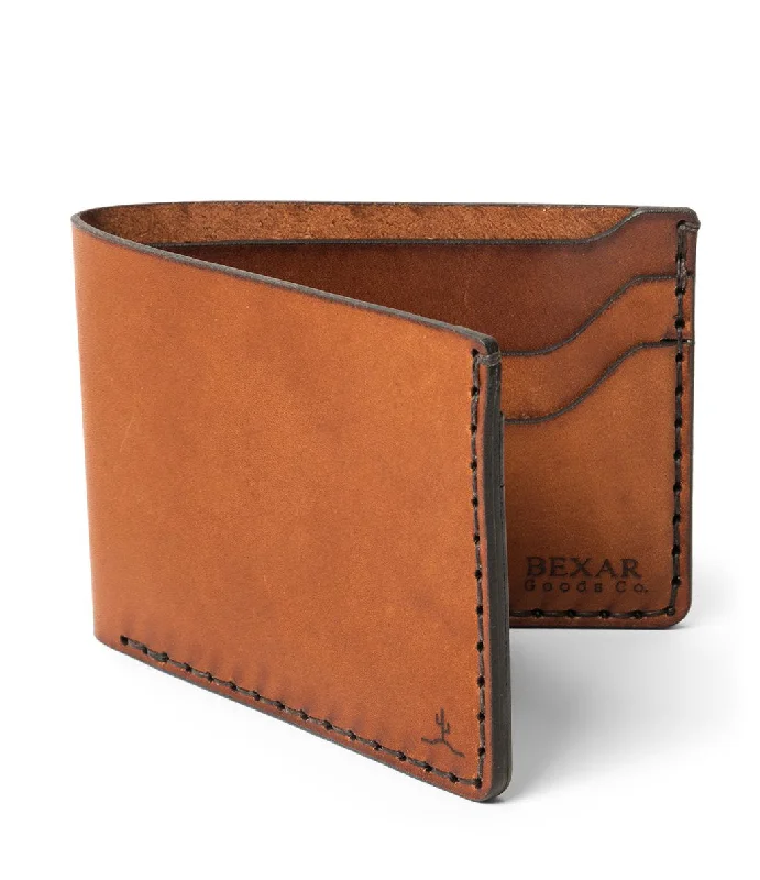 Money clips with RFID protection Vintage-Style Passport Covers & Wallets with Brass Hardware for Retro EnthusiastsNo. 07 Bifold Wallet