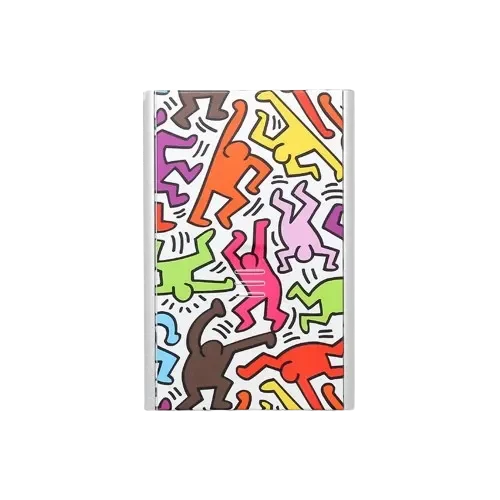 Money clips for women with sleek designs Glittery Sequined Passport Covers & Wallets for Party LoversOgon x Keith Haring Slider Card Holder