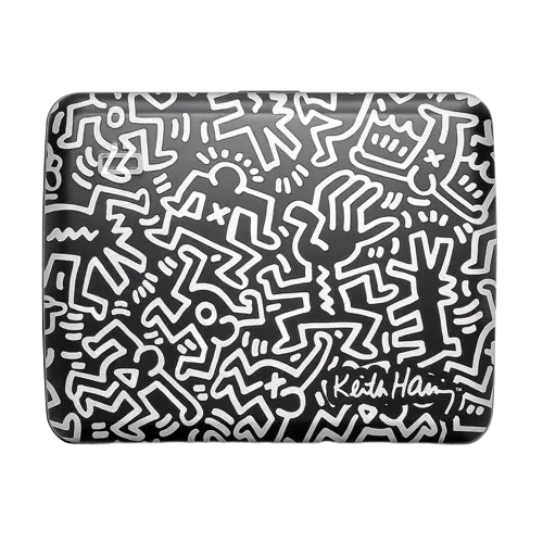 Lightweight money clips for travel Minimalist Carbon Fiber Passport Covers & Wallets for Modern MenOgon x Keith Haring Smart Case V2 Large