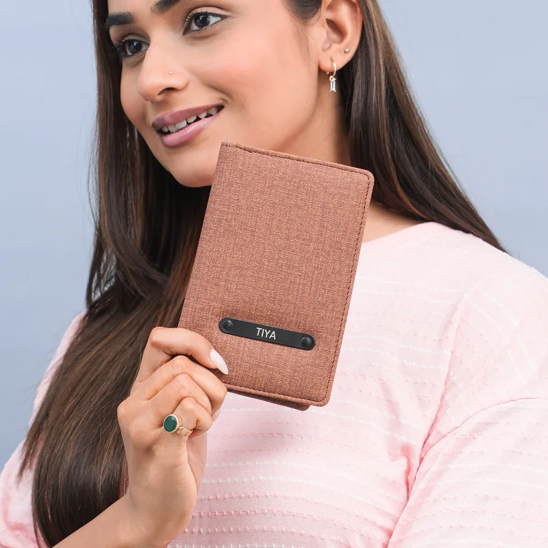 Slim money clips for minimalist wallets Animal-Print Passport Covers & Wallets for Trendy FashionistasPassport Cover - Khadi Brown Slim money clips for minimalist wallets Animal-Print Passport Covers & Wallets for Trendy FashionistasPassport Cover - Khadi Brown