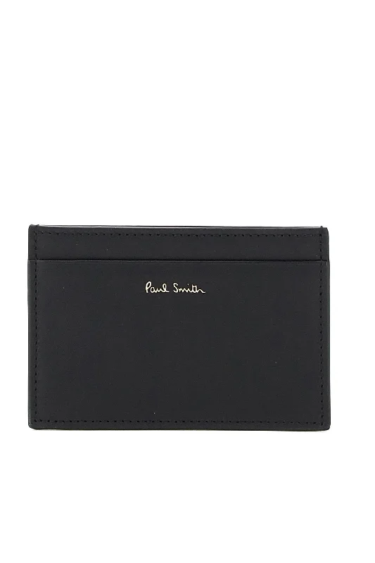 Eco-friendly money clips made from sustainable materials Embroidered Silk Passport Covers & Wallets with Gold Thread for Special OccasionsPaul Smith Men's Signature Stripe Cardholder