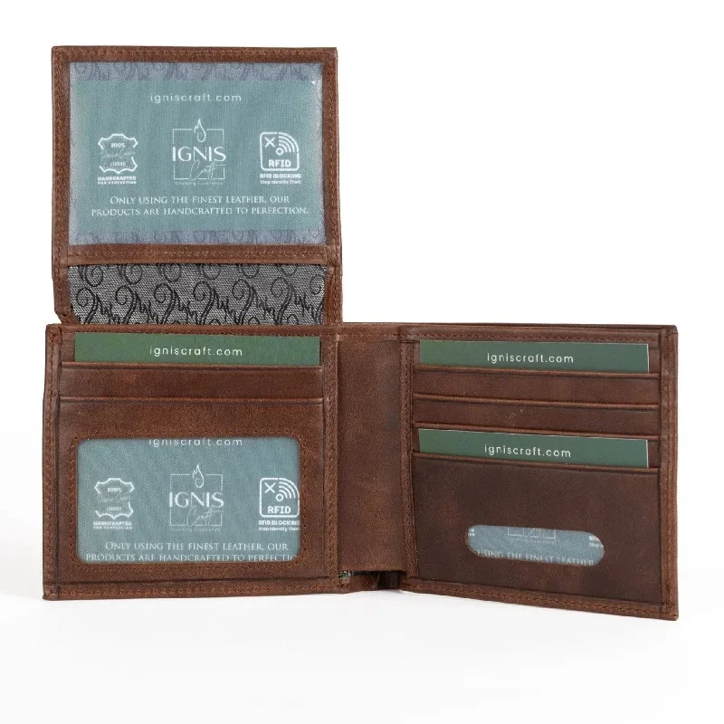 Money clips with built-in bottle openers Leather Passport Covers & Wallets with Handmade Stitching for Luxury TravelersBifold Leather Wallet | Solstice Jasper