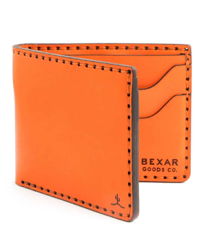 Money clips with magnetic closure Antique Copper Passport Covers & Wallets with Intricate Engravings for CollectorsClassic 4 Bifold // S.O.S
