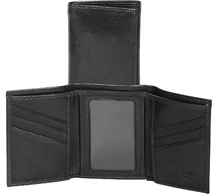 Eco-friendly money clips made from sustainable materials Vegan Leather Passport Covers & Wallets for Environmentally Conscious PeopleScully Leather Trifold Wallet