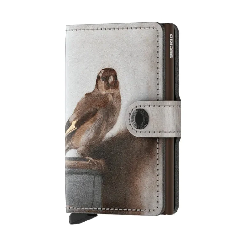 Slim money clips for minimalist wallets Cowhide Leather Passport Covers & Wallets with a Rustic Western LookSecrid Miniwallet Art Goldfinch