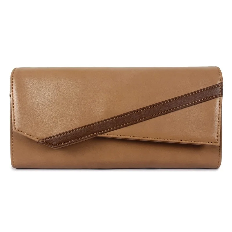 How to choose the right money clip Embroidered Silk Passport Covers & Wallets with Gold Thread for Special OccasionsTHE CLOWNFISH Ivana Series Womens Wallet Clutch Ladies Purse Sling Bag with multiple card slots (Light Brown)