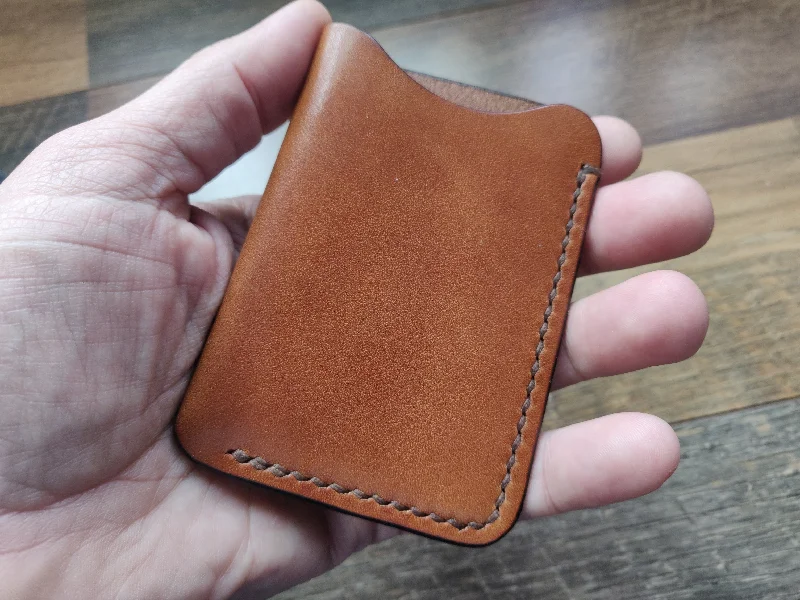 Money clips with magnetic closure Vintage-Style Passport Covers & Wallets with Brass Hardware for Retro EnthusiastsThe Fold - Single Slot Wallet - Toffee Tan - Wickett & Craig