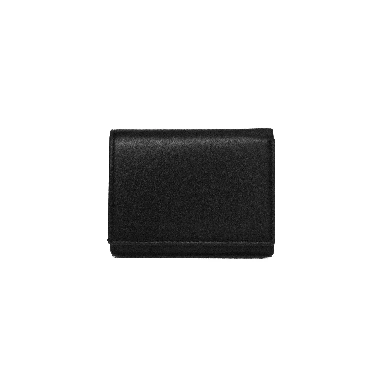 Best money clips for cash and cards Cowhide Leather Passport Covers & Wallets with a Rustic Western LookTrifold Wallet - Squid Ink