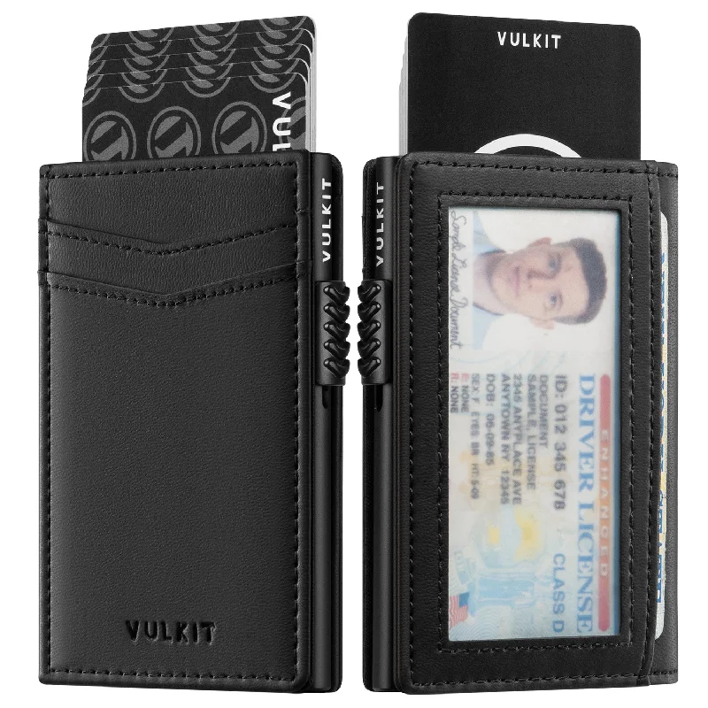 Top-rated money clips for everyday use Foldable Passport Covers & Wallets Made of Flexible PVC for Easy StorageVC315- Men's Wallet with ID Window RFID Blocking Magnetic Closure