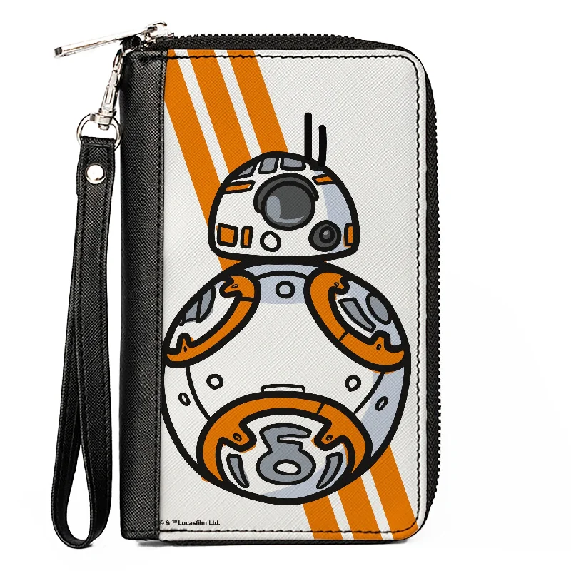 Money clips vs traditional wallets Foldable Passport Covers & Wallets Made of Flexible PVC for Easy StorageWomen's PU Zip Around Wallet Rectangle - Star Wars BB-8 Pose Stripe White Orange Money clips vs traditional wallets Foldable Passport Covers & Wallets Made of Flexible PVC for Easy StorageWomen's PU Zip Around Wallet Rectangle - Star Wars BB-8 Pose Stripe White Orange