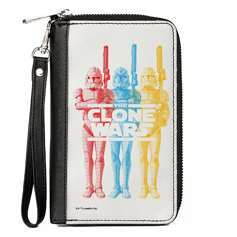 Custom money clips for corporate gifts Embroidered Silk Passport Covers & Wallets with Gold Thread for Special OccasionsWomen's PU Zip Around Wallet Rectangle - Star Wars THE CLONE WARS Clone Troopers Pose White Red Blue Yellow Custom money clips for corporate gifts Embroidered Silk Passport Covers & Wallets with Gold Thread for Special OccasionsWomen's PU Zip Around Wallet Rectangle - Star Wars THE CLONE WARS Clone Troopers Pose White Red Blue Yellow