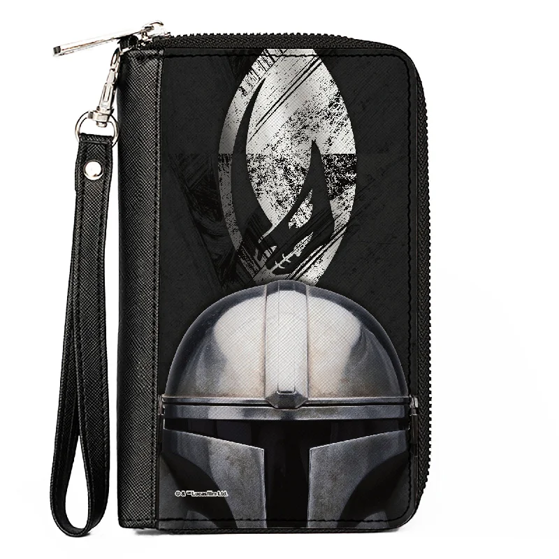 Money clips for holding large amounts of cash Vegan Leather Passport Covers & Wallets for Environmentally Conscious PeopleWomen's PU Zip Around Wallet Rectangle - Star Wars The Mandalorian Mudhorn Armor Signet Helmet Grays Money clips for holding large amounts of cash Vegan Leather Passport Covers & Wallets for Environmentally Conscious PeopleWomen's PU Zip Around Wallet Rectangle - Star Wars The Mandalorian Mudhorn Armor Signet Helmet Grays