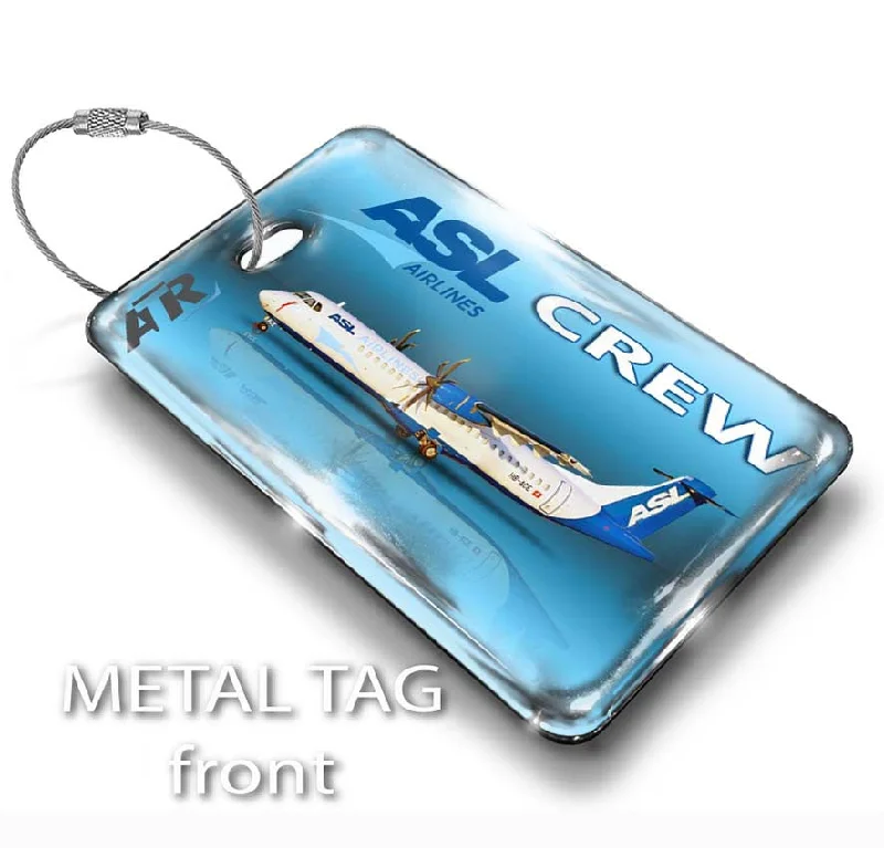 Animal-Print Passport Covers & Wallets for Trendy FashionistasASL Airlines ATR-72