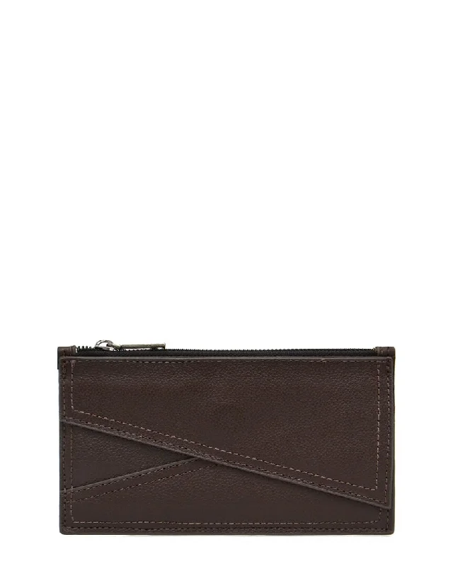 Vintage-style money clips for collectors Botkier Crosstown Slip Leather Wallet