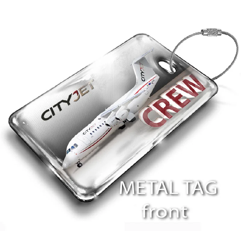 Minimalist Carbon Fiber Passport Covers & Wallets for Modern MenCity Jet Avro RJ85