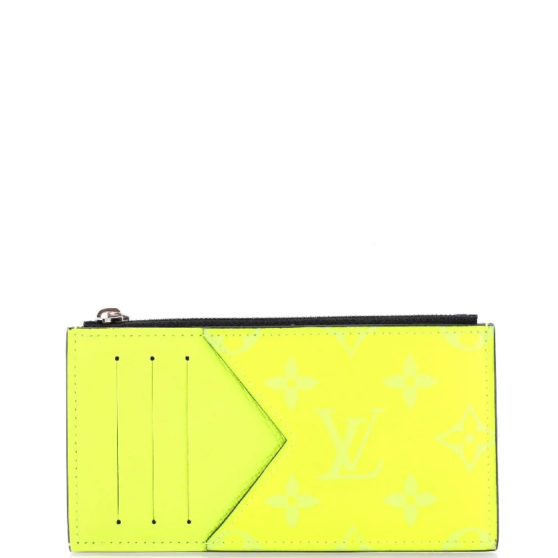 Money clips for holding large amounts of cash Coin Card Holder Monogram Taigarama