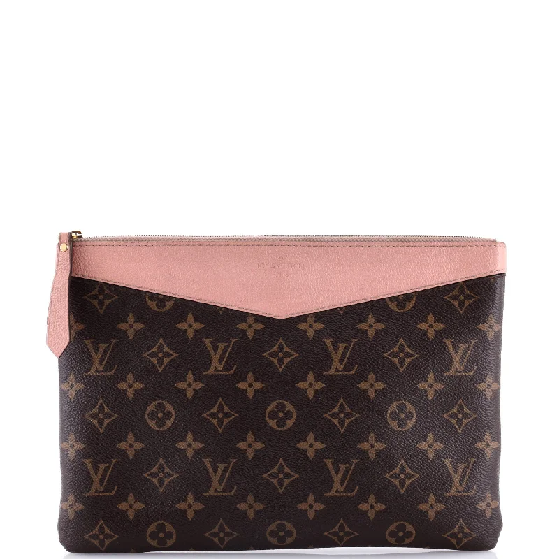 Vintage-style money clips for collectors Daily Pouch Monogram Canvas