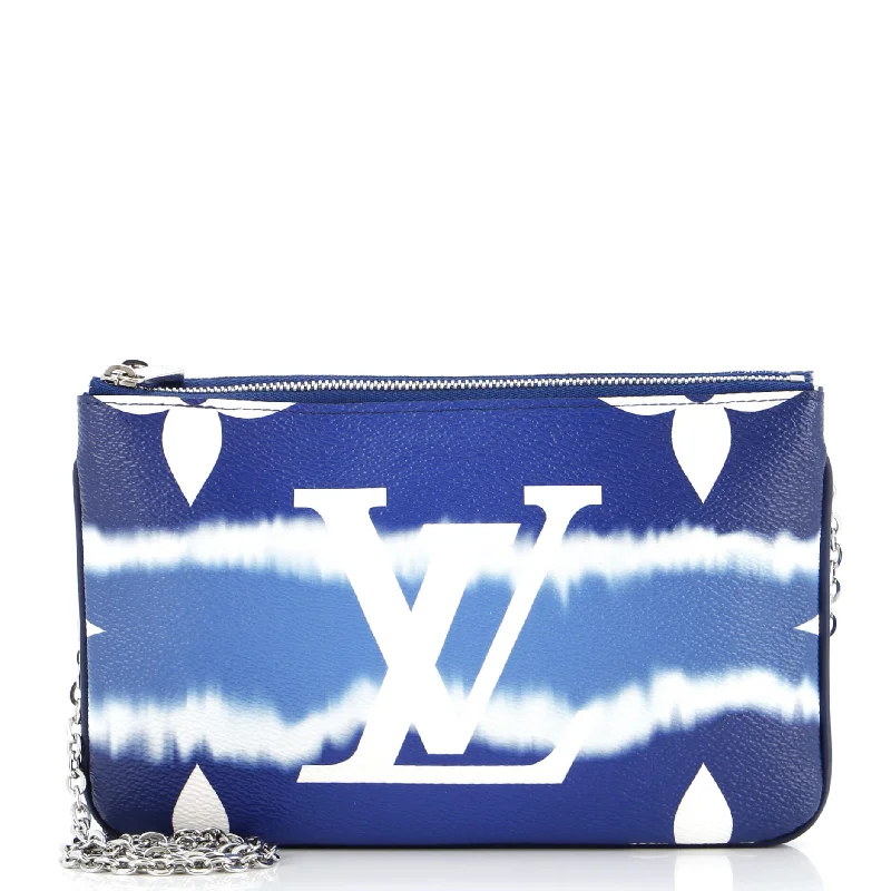 Money clips for holding large amounts of cash Double Zip Pochette Limited Edition Escale Monogram Giant Money clips for holding large amounts of cash Double Zip Pochette Limited Edition Escale Monogram Giant