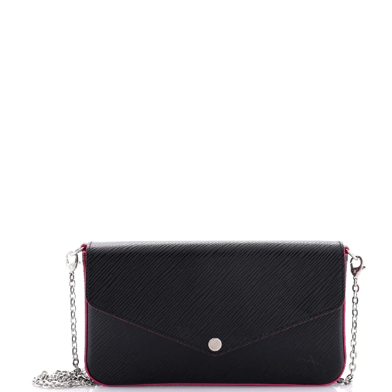 Money clips with magnetic closure Felicie Pochette Epi Leather