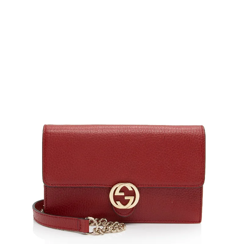 Top-rated money clips for everyday use Gucci Grained Calfskin Interlocking G Chain Wallet Top-rated money clips for everyday use Gucci Grained Calfskin Interlocking G Chain Wallet