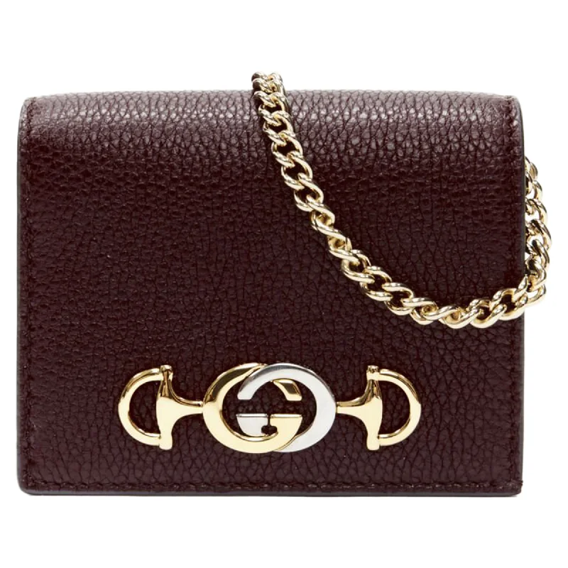 Money clips vs traditional wallets Gucci zumi gg horsebit wallet on chain mini bag