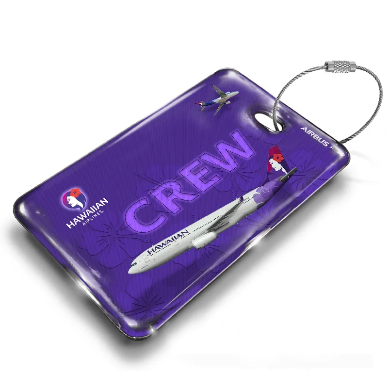 Foldable Passport Covers & Wallets Made of Flexible PVC for Easy StorageHawaiian Airlines A330 FX