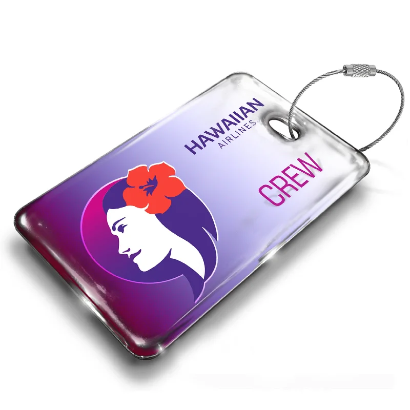 Cartoon-Themed Passport Covers & Wallets for Kids and Young AdultsHawaiian Airlines Logo CREW Tag Cartoon-Themed Passport Covers & Wallets for Kids and Young AdultsHawaiian Airlines Logo CREW Tag
