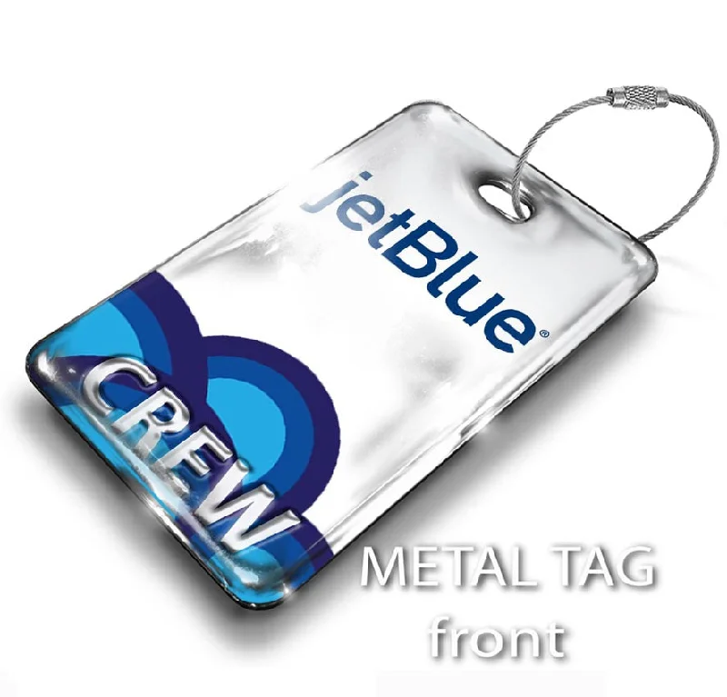 Minimalist Carbon Fiber Passport Covers & Wallets for Modern MenJetBlue Logo