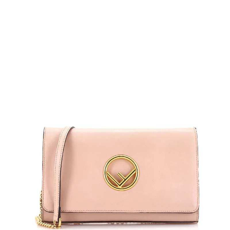 Money clips for women with sleek designs Kan I F Wallet on Chain Leather
