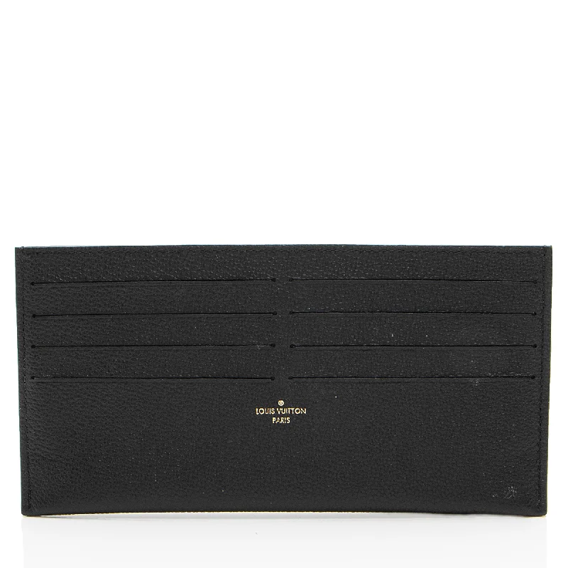 How to choose the right money clip Louis Vuitton Calfskin Felicie Insert