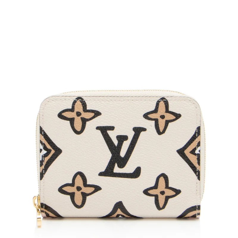Money clips for holding large amounts of cash Louis Vuitton Limited Edition Giant Monogram Canvas Wild At Heart Zippy Coin Wallet Money clips for holding large amounts of cash Louis Vuitton Limited Edition Giant Monogram Canvas Wild At Heart Zippy Coin Wallet