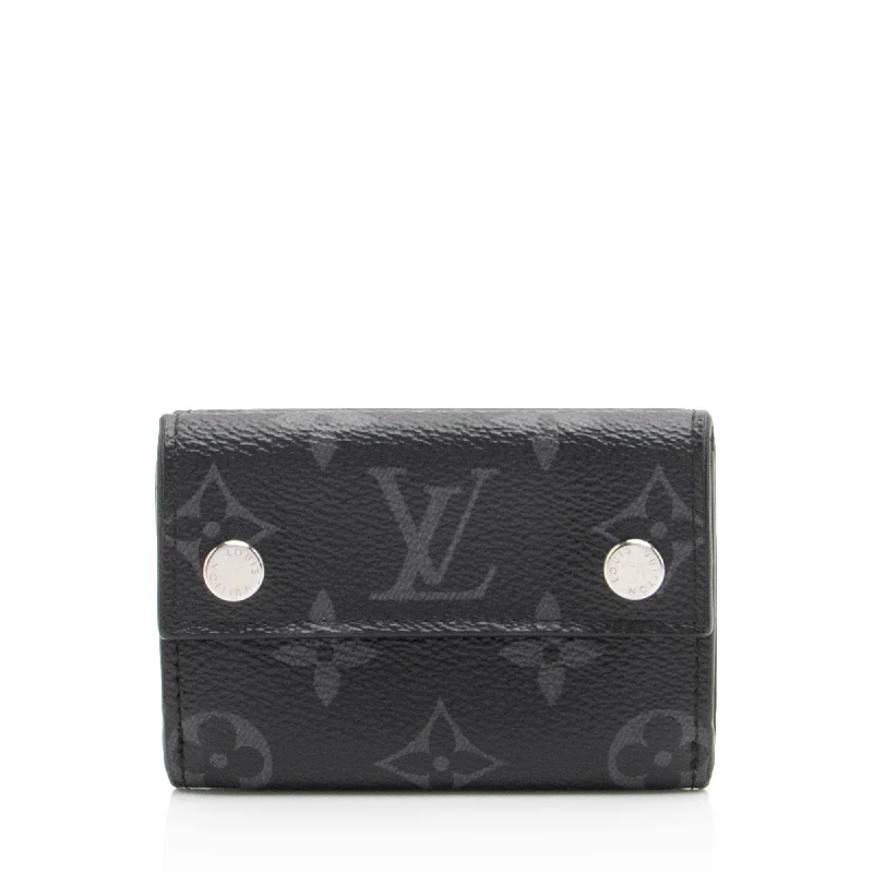 Slim money clips for minimalist wallets Louis Vuitton Monogram Eclipse Discovery Trifold Compact Wallet Slim money clips for minimalist wallets Louis Vuitton Monogram Eclipse Discovery Trifold Compact Wallet