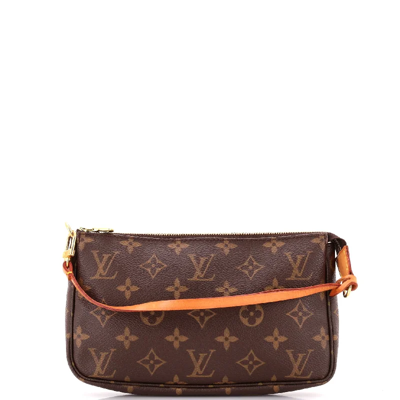 Stainless steel money clips for durability Pochette Accessoires Monogram Canvas