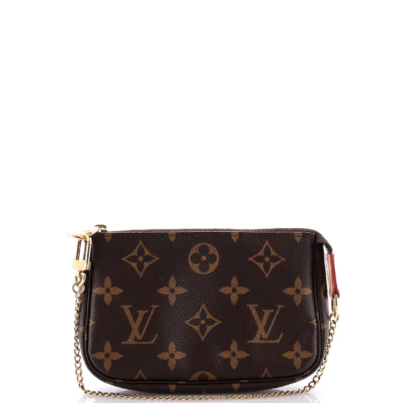 Money clips with RFID protection Pochette Accessoires Monogram Canvas Mini