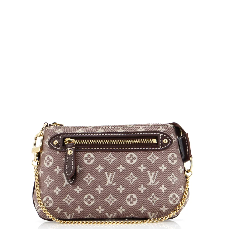 Money clips vs traditional wallets Pochette Accessoires Monogram Idylle Mini