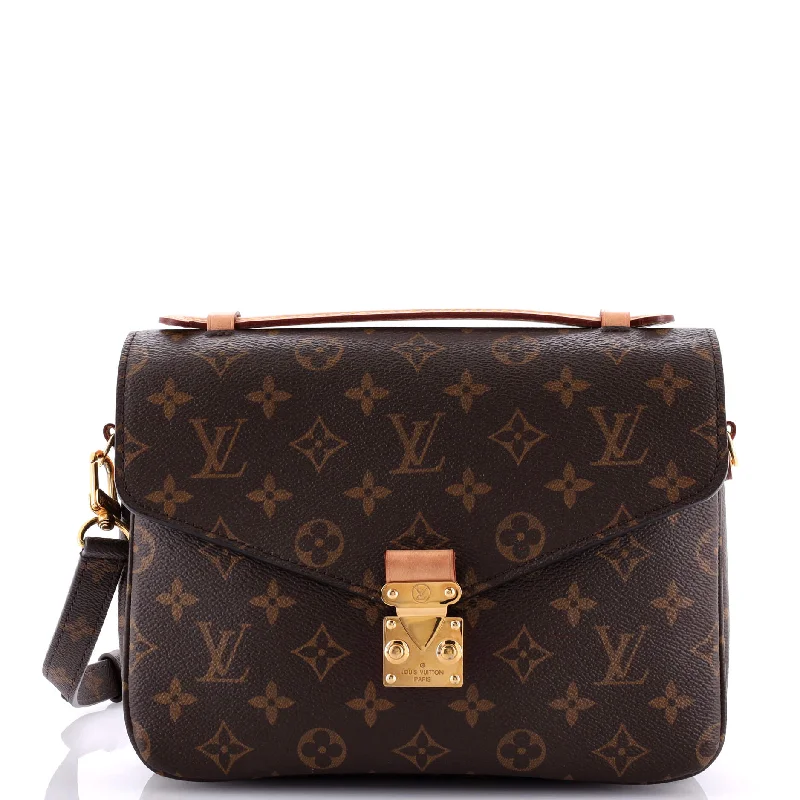 Slim money clips for minimalist wallets Pochette Metis Monogram Canvas