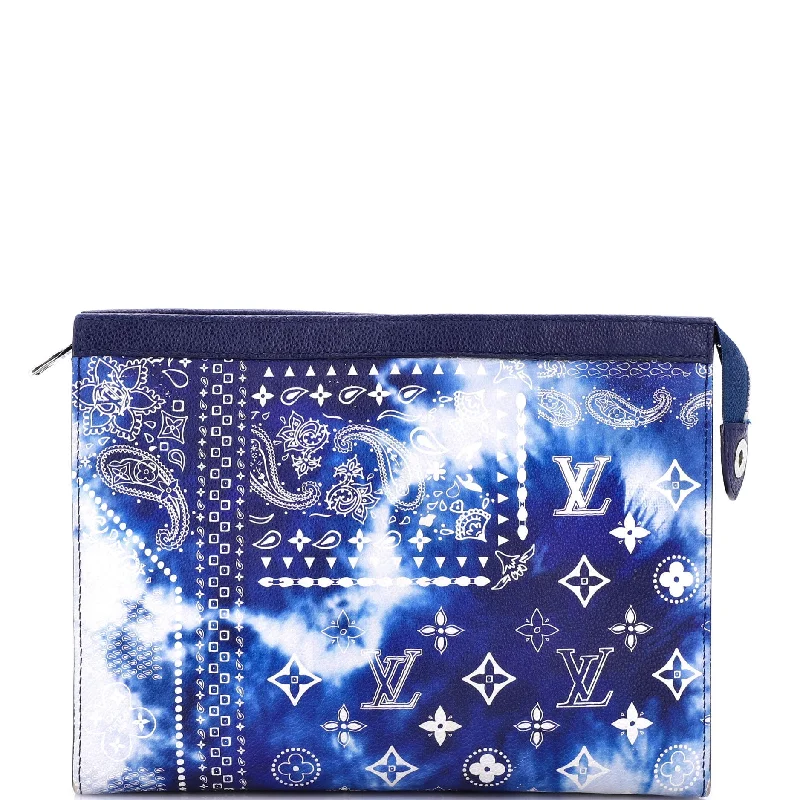 Slim money clips for minimalist wallets Pochette Voyage Limited Edition Monogram Bandana Leather MM Slim money clips for minimalist wallets Pochette Voyage Limited Edition Monogram Bandana Leather MM
