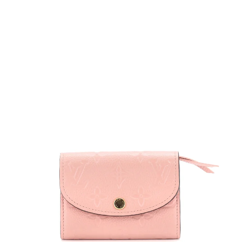 Lightweight money clips for travel Rosalie Coin Purse Monogram Empreinte Leather