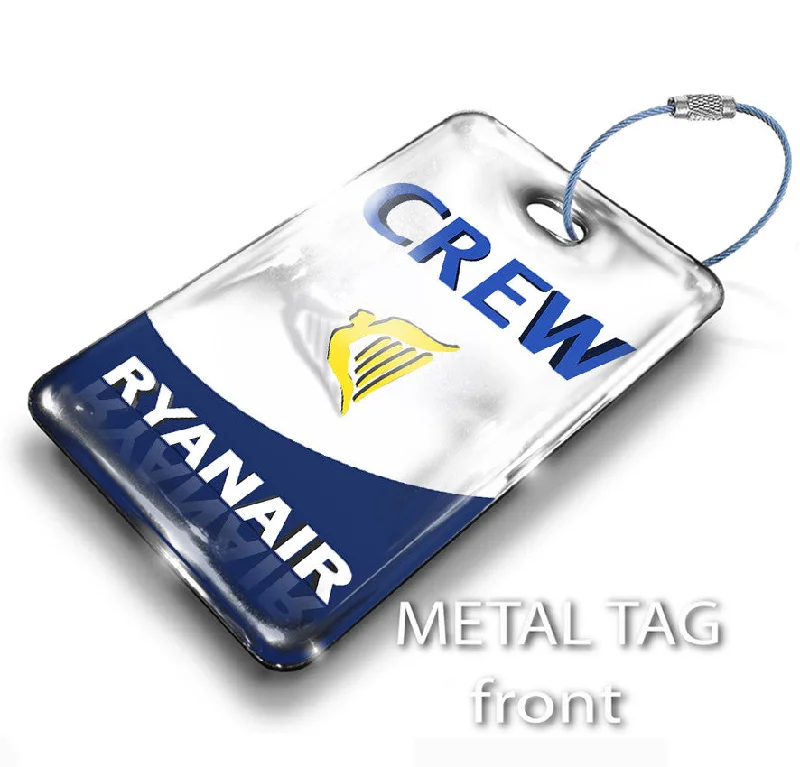 Magnetic-Closure Passport Covers & Wallets for Quick AccessRyanair Logo 3D