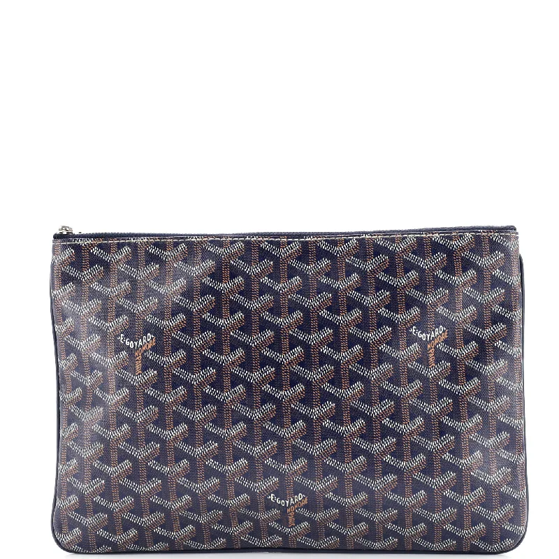 Custom money clips for corporate gifts Senat Zip Pouch Coated Canvas MM