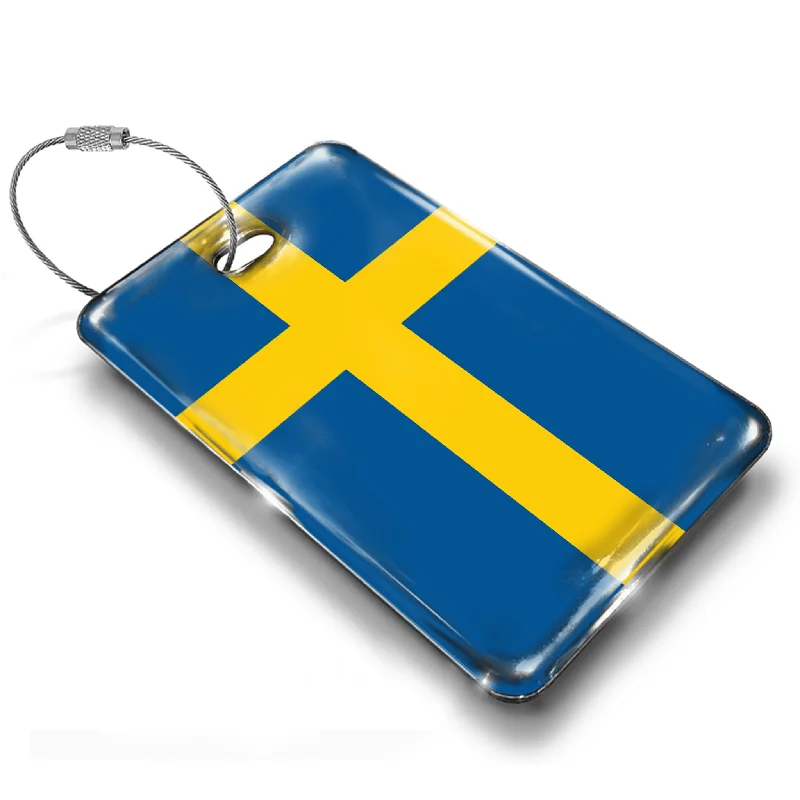 Laser-Cut Metal Passport Covers & Wallets with Geometric Designs for Tech-SavvySweden Flag Laser-Cut Metal Passport Covers & Wallets with Geometric Designs for Tech-SavvySweden Flag