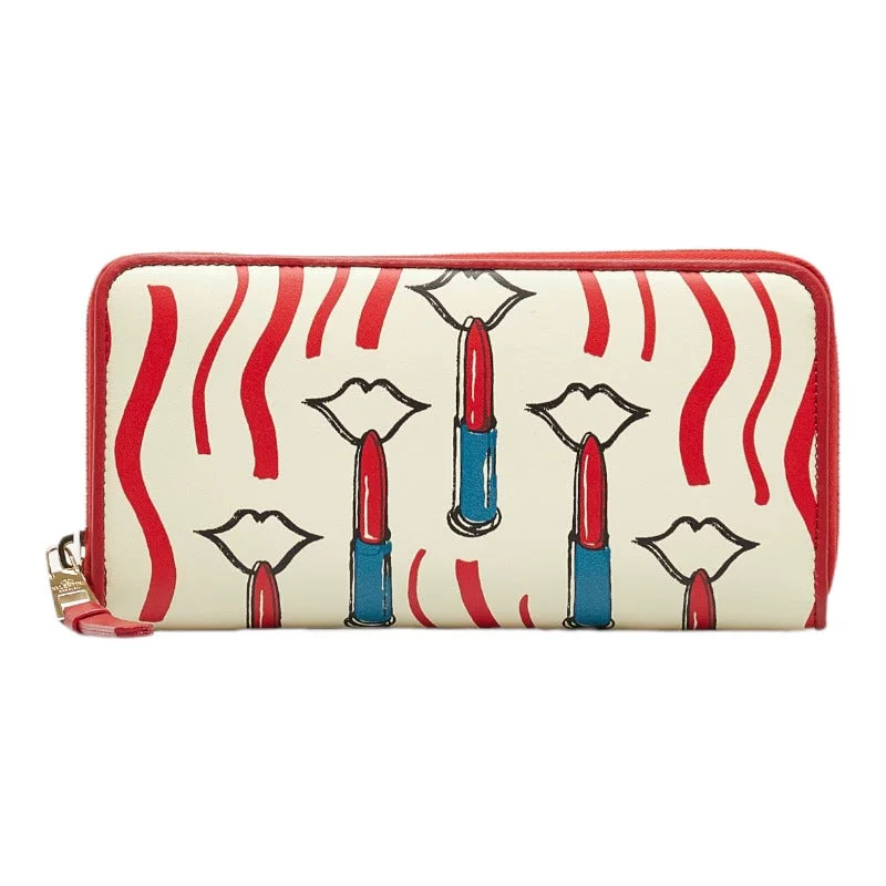 How to choose the right money clip Valentino Leather Patterned Long Wallet