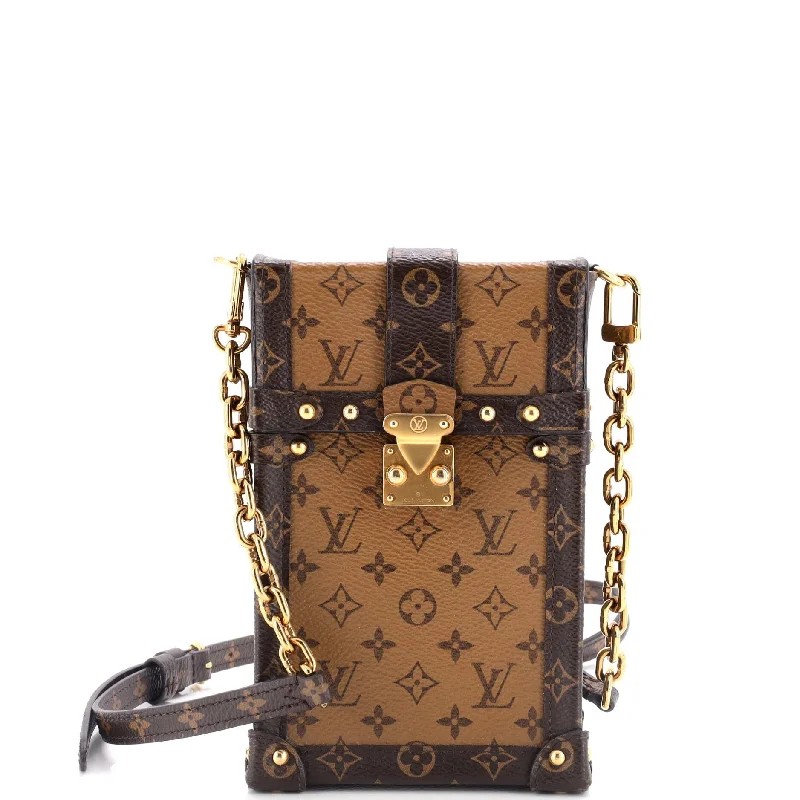 Money clips for holding large amounts of cash Vertical Trunk Pochette Reverse Monogram Canvas Money clips for holding large amounts of cash Vertical Trunk Pochette Reverse Monogram Canvas