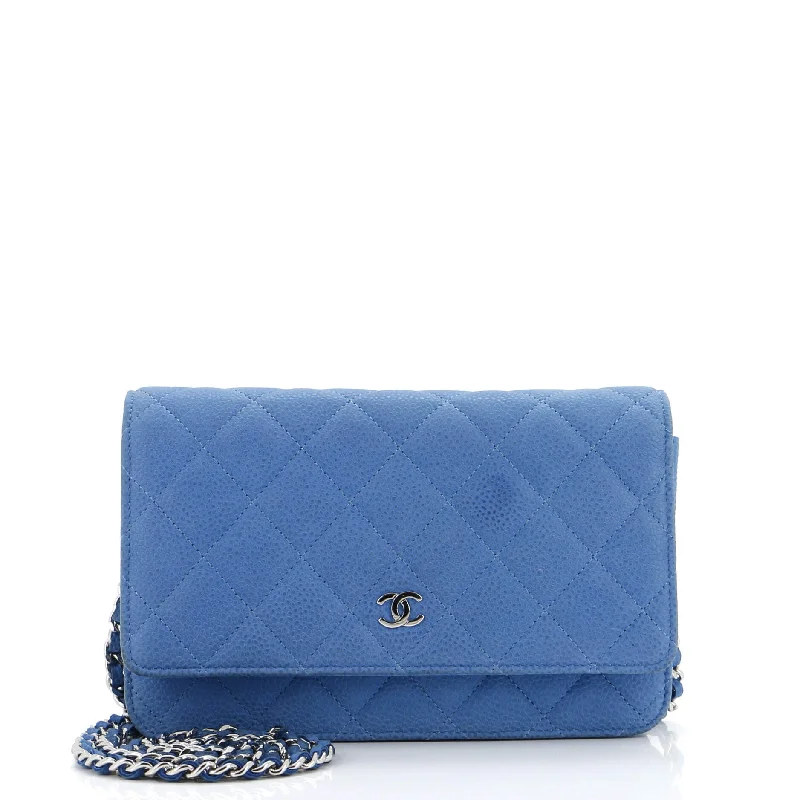 Money clips vs traditional wallets Wallet on Chain Quilted Matte Caviar