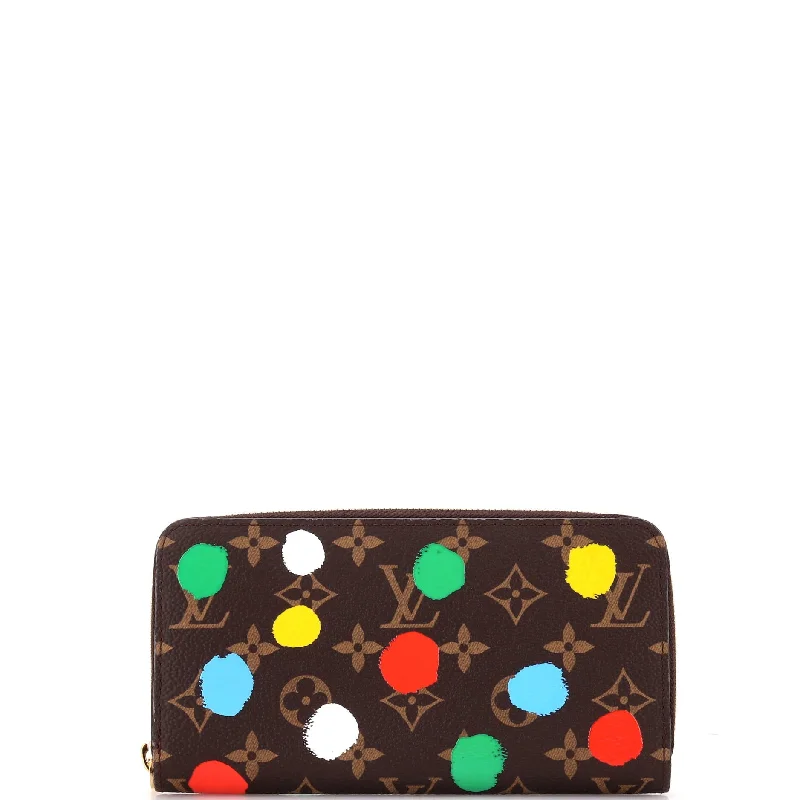 Stainless steel money clips for durability Zippy Wallet Yayoi Kusama Painted Dots Monogram Canvas Stainless steel money clips for durability Zippy Wallet Yayoi Kusama Painted Dots Monogram Canvas