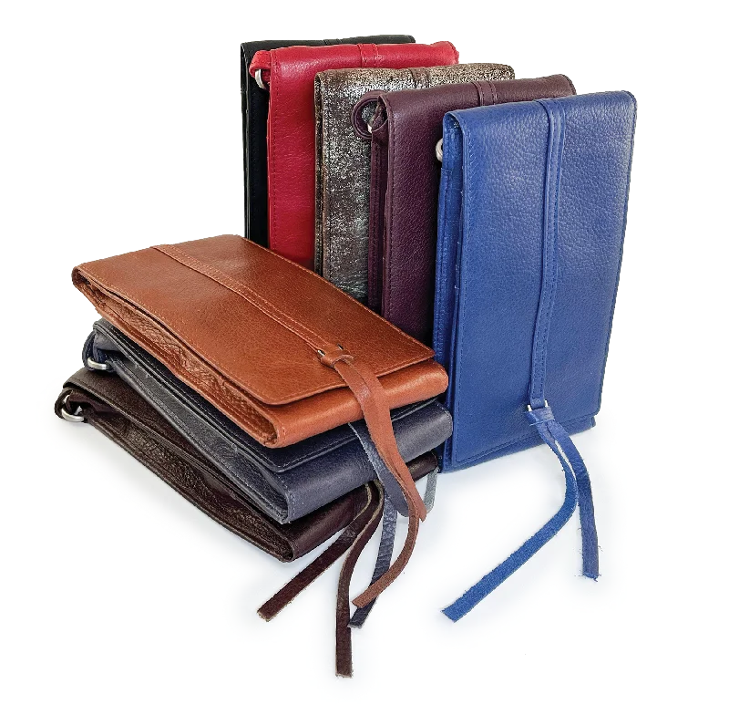 Anti - scratch phone wallets for screen protectionOsgoode Marley Leather Women's Posh Phone Pocket